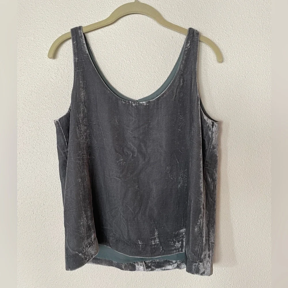 J. Crew Blue Tank Top - Picture 3 of 7